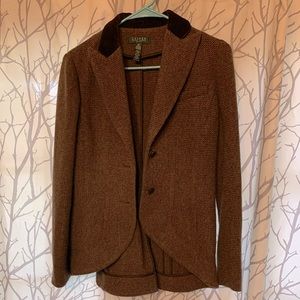 Lauren by Ralph Lauren tweed blazer